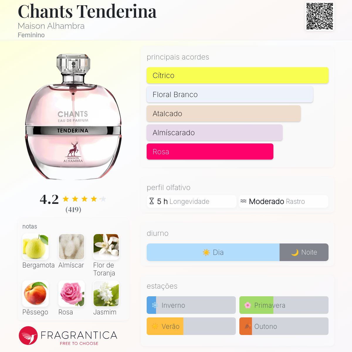 (Decant) Maison Alhambra - Chants Tenderina